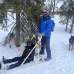 pupils sledging