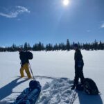 children in snow