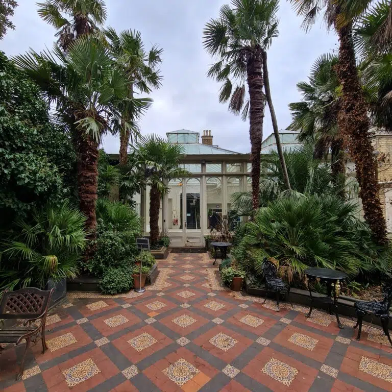 conservatory and gardens